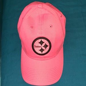 Ladies Steelers 9Twenty New Era Breast Cancer cap